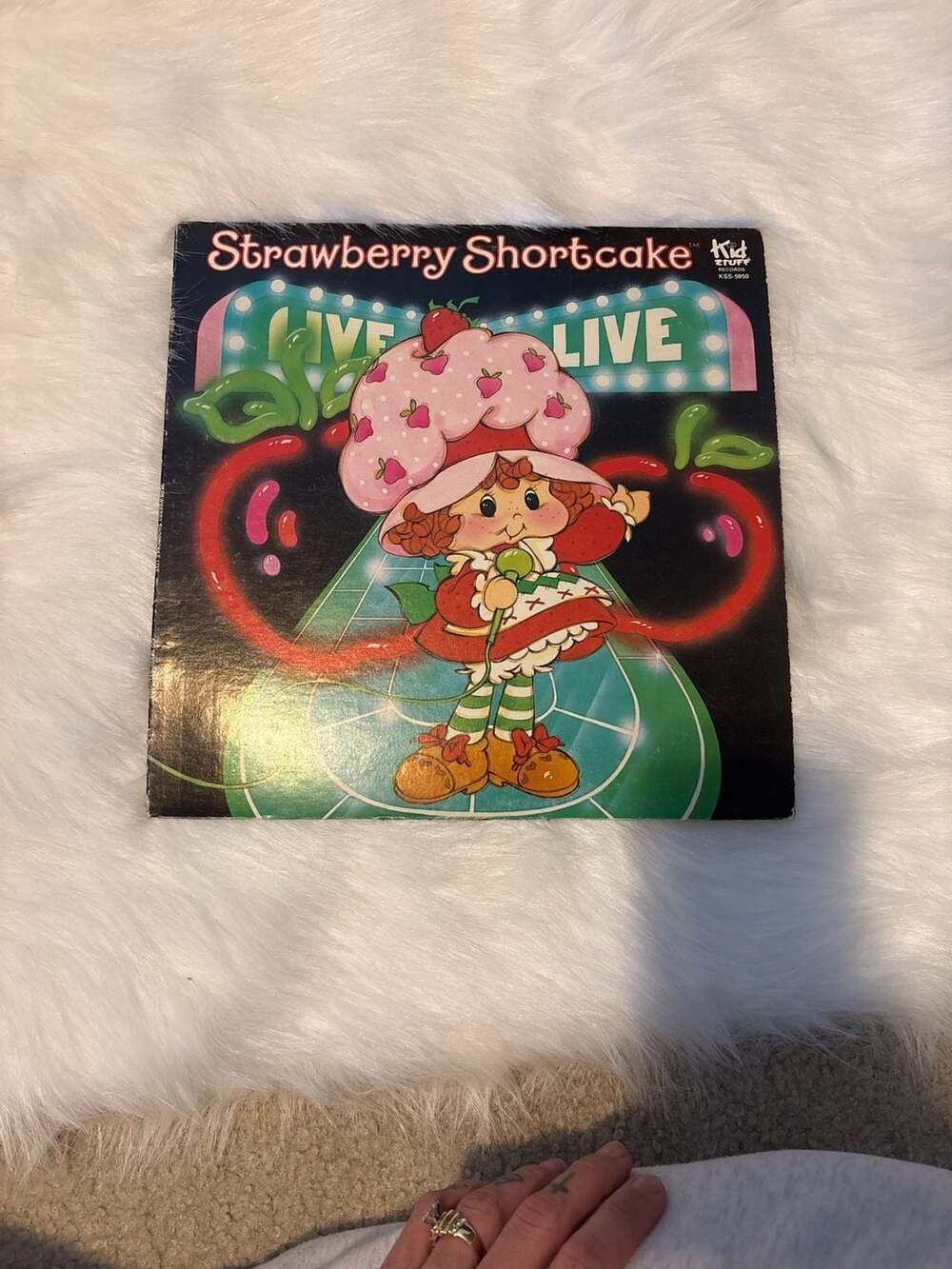 Strawberry Shortcake Live 1981 Vinyl LP Record KSS 5950